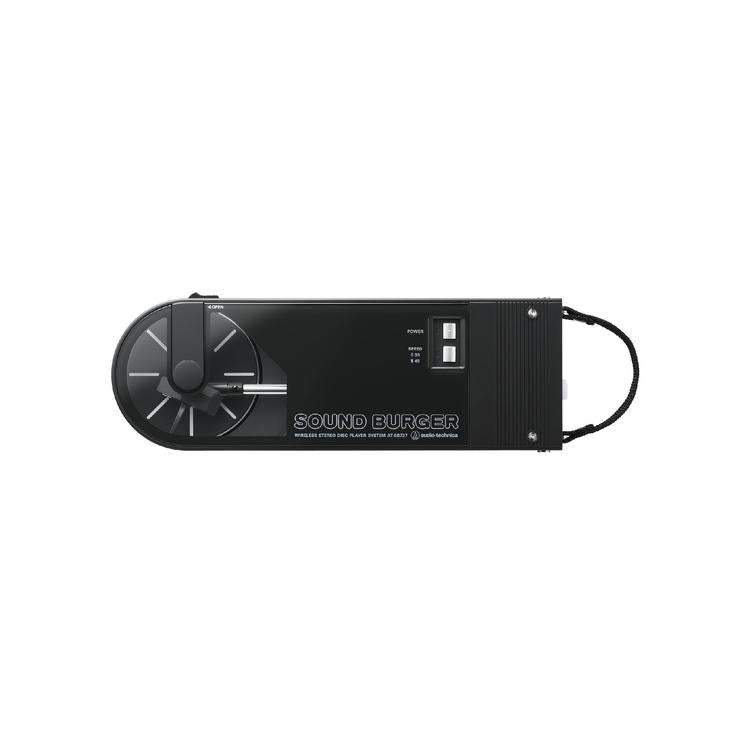 Audio-Technica AT-SB727-BK | Table tournante SoundBurger portable - Autonomie 12 heures - Noir-SONXPLUS La Sarre