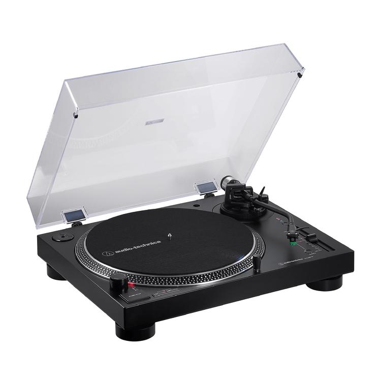 Audio-Technica AT-LP120XBT-USB-BK | Table tournante - Bluetooth aptX - USB - Noir-SONXPLUS La Sarre