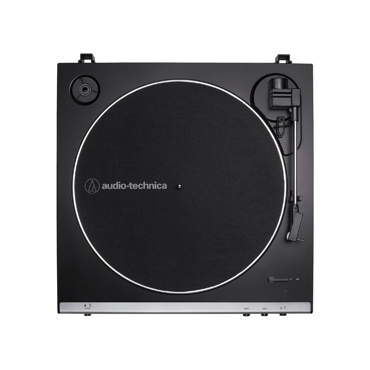 Audio-Technica AT-LP60X-GM | Table tournante Stéréo - Entraînement par courroie - Entièrement automatique - Métal Gun-SONXPLUS La Sarre