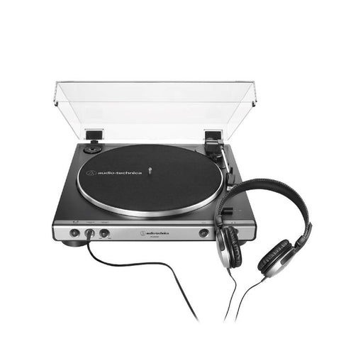 Audio-Technica AT-LP60XHP-GM | Table tournante - Stéréo - Avec casque - Métal Gun-SONXPLUS La Sarre