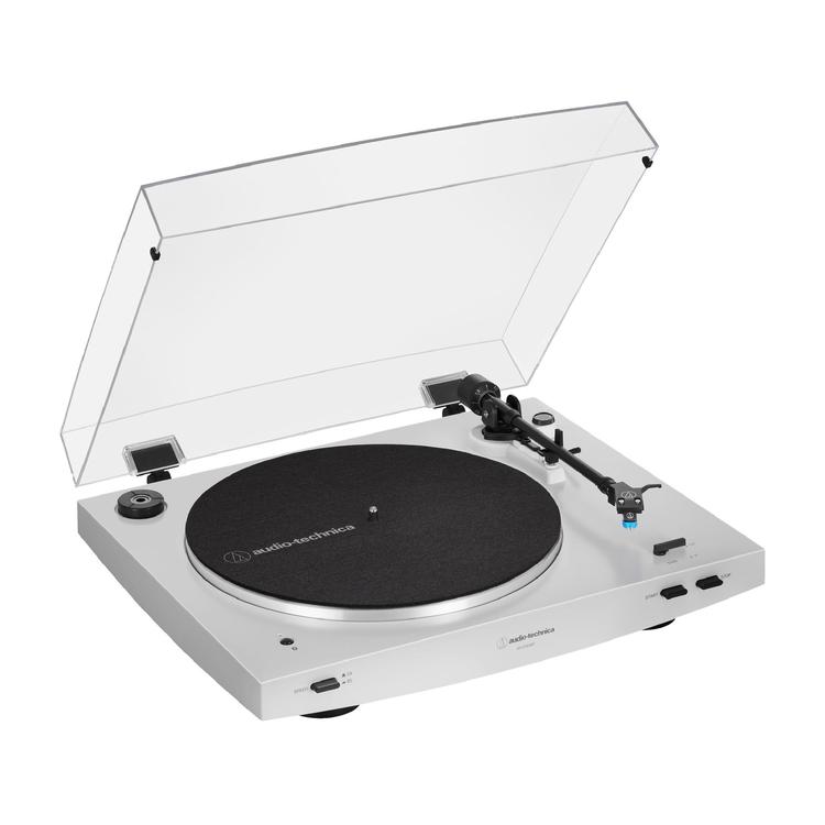 Audio-Technica AT-LP3XBT-WH | Table tournante - Bluetooth - Analogique - Blanc-SONXPLUS La Sarre