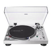 Audio-Technica AT-LP120XUSB-SV | Table tournante - Entraînement direct - Analogique et USB - Argent-SONXPLUS La Sarre