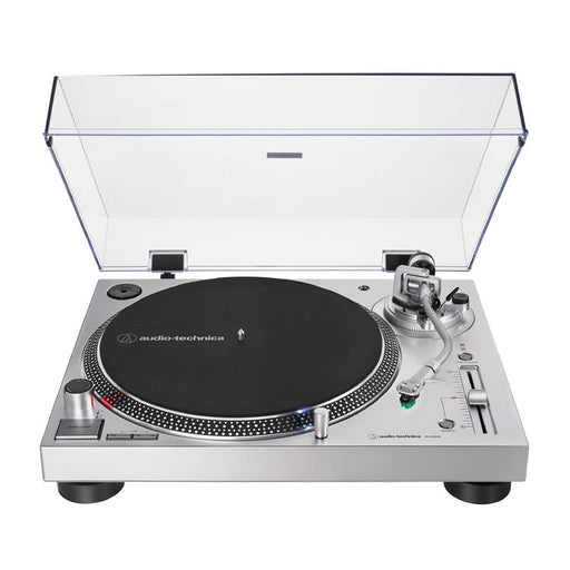 Audio-Technica AT-LP120XUSB-SV | Table tournante - Entraînement direct - Analogique et USB - Argent-SONXPLUS La Sarre