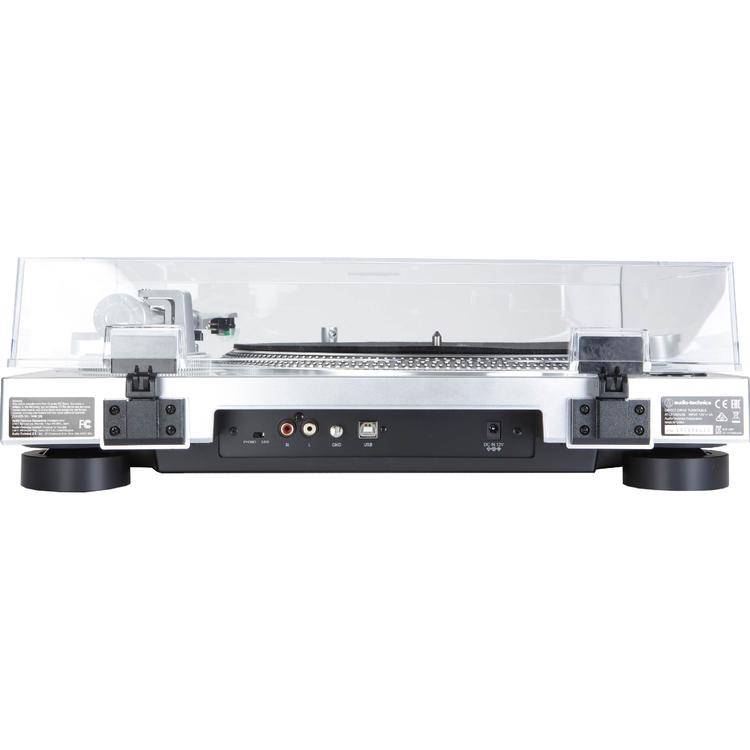 Audio-Technica AT-LP120XUSB-SV | Table tournante - Entraînement direct - Analogique et USB - Argent-SONXPLUS La Sarre