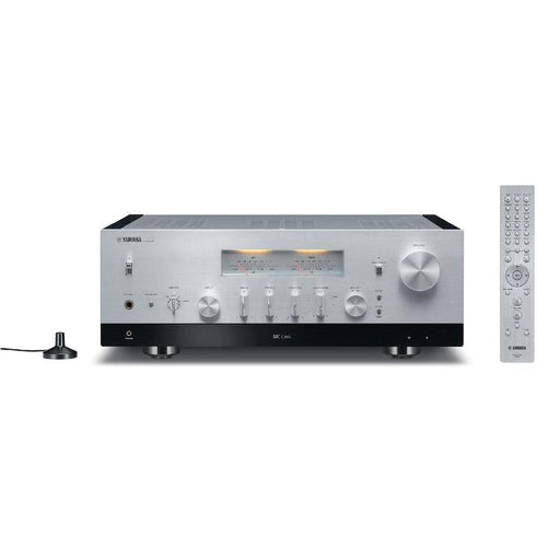 Yamaha RN2000A | Récepteur réseau hi-fi stéréo avec MusicCast - 120 W + 120 W - Airplay - Argent-SONXPLUS La Sarre