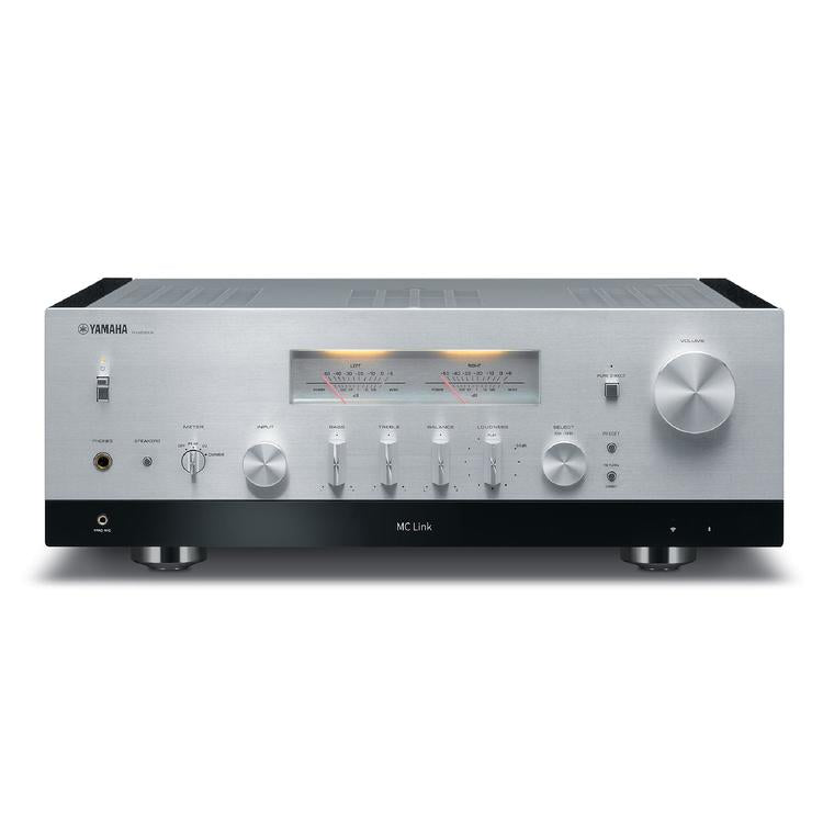 Yamaha RN2000A | Récepteur réseau hi-fi stéréo avec MusicCast - 120 W + 120 W - Airplay - Argent-SONXPLUS La Sarre
