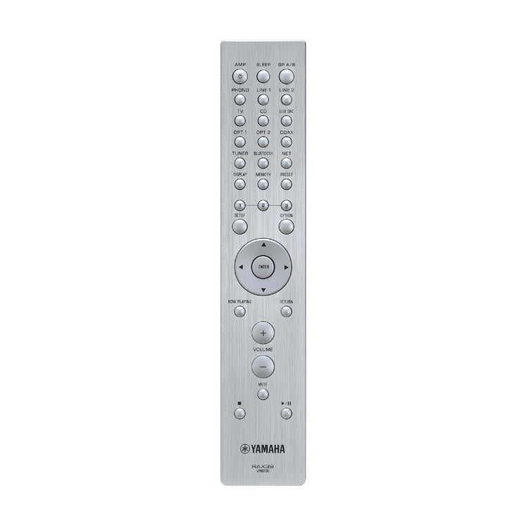 Yamaha RN2000A | Récepteur réseau hi-fi stéréo avec MusicCast - 120 W + 120 W - Airplay - Argent-SONXPLUS La Sarre