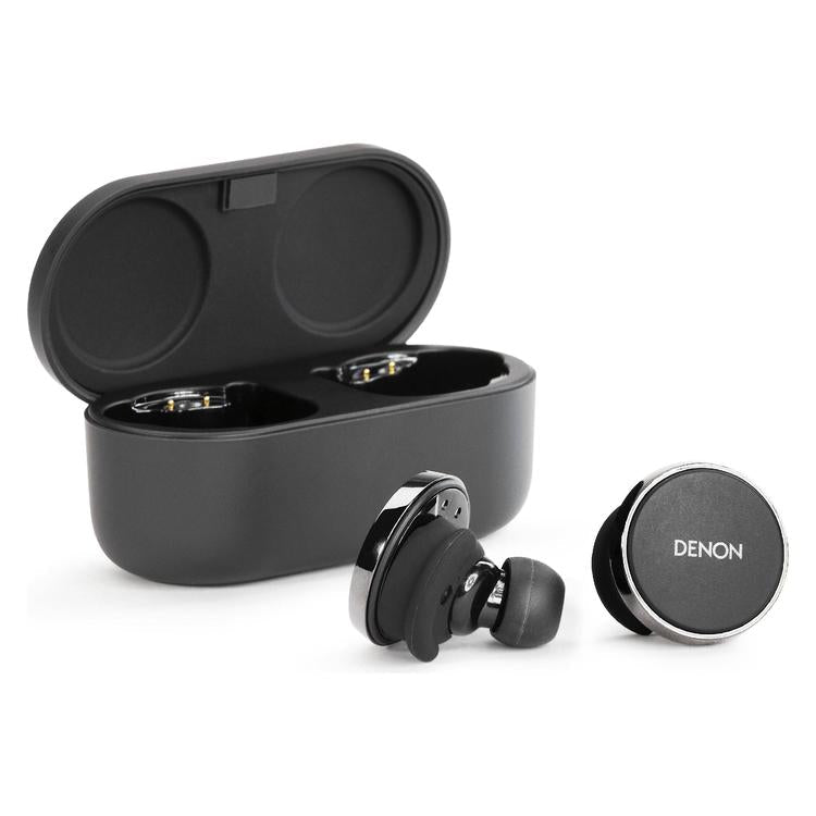 Denon PERL PRO | Écouteurs sans fil - Bluetooth - Technologie Masimo Adaptive Acoustic - Noir-SONXPLUS La Sarre