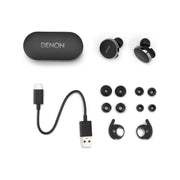 Denon PERL PRO | Écouteurs sans fil - Bluetooth - Technologie Masimo Adaptive Acoustic - Noir-SONXPLUS La Sarre