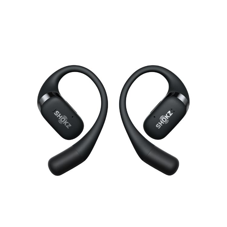SHOKZ OpenFit | Écouteurs à oreilles ouvertes - Jusqu'à 28 heures d'écoute - Bluetooth - Noir-SONXPLUS La Sarre