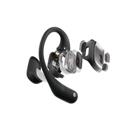 SHOKZ OpenFit | Écouteurs à oreilles ouvertes - Jusqu'à 28 heures d'écoute - Bluetooth - Noir-SONXPLUS La Sarre