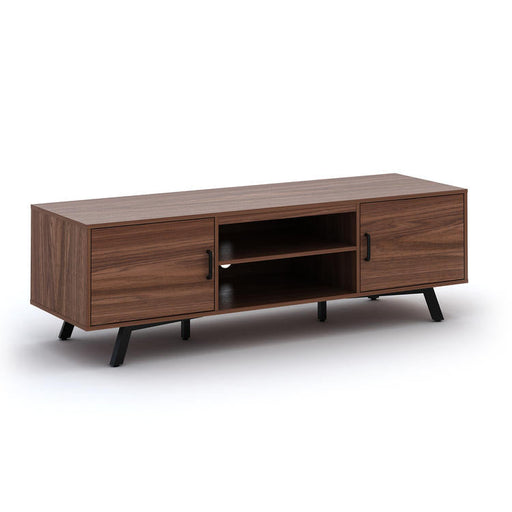 Sonora S40V65MB | Meuble téléviseur - 2 Armoires - 65" de large - Brun Moyen-SONXPLUS La Sarre
