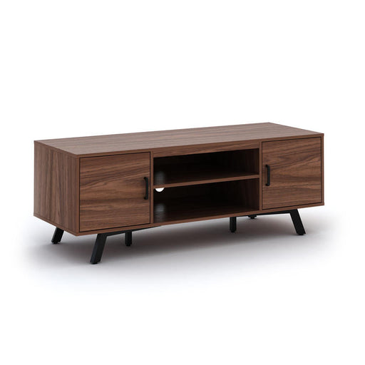 Sonora S40V55MB | Meuble téléviseur - 2 Armoires - 55" de large - Brun moyen-SONXPLUS La Sarre