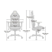 Cougar Hotrod | Chaise de jeu - Dossier multizones - Accoudoir réglable en 4D - Royal-SONXPLUS La Sarre