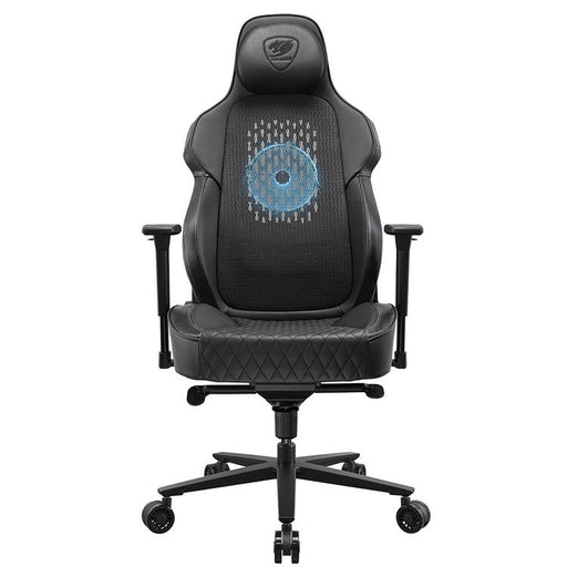Cougar NxSys Aero | Chaise de jeu - Ventilateur de 200mm intégré - Siège baquet festonné - Noir-SONXPLUS La Sarre