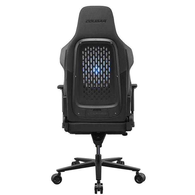Cougar NxSys Aero | Chaise de jeu - Ventilateur de 200mm intégré - Siège baquet festonné - Noir-SONXPLUS La Sarre
