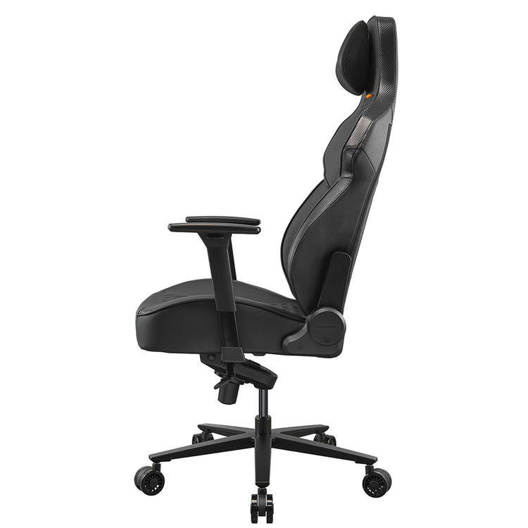Cougar NxSys Aero | Chaise de jeu - Ventilateur de 200mm intégré - Siège baquet festonné - Noir-SONXPLUS La Sarre