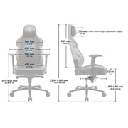 Cougar NxSys Aero | Chaise de jeu - Ventilateur de 200mm intégré - Siège baquet festonné - Noir-SONXPLUS La Sarre
