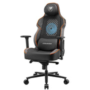 Cougar NxSys Aero | Chaise de jeu - Ventilateur de 200mm intégré - Siège baquet festonné - Orange-SONXPLUS La Sarre