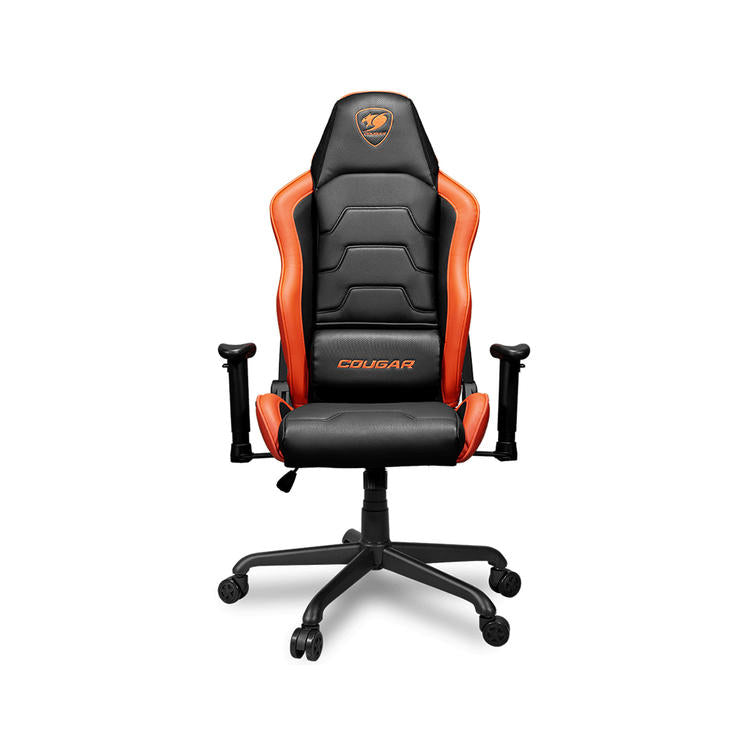 Cougar Armor Air | Chaise de jeu - Dossier haut à 2 options - Accoudoir réglable 2D - Orange-SONXPLUS La Sarre