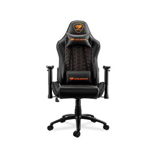 Cougar Outrider | Chaise de jeu - Inclinaison jusqu'à 180 degrés - Logo brodé - Noir-SONXPLUS La Sarre