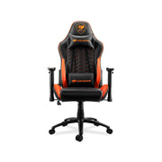 Cougar Outrider | Chaise de jeu - Inclinaison jusqu'à 180 degrés - Logo brodé - Orange-SONXPLUS La Sarre
