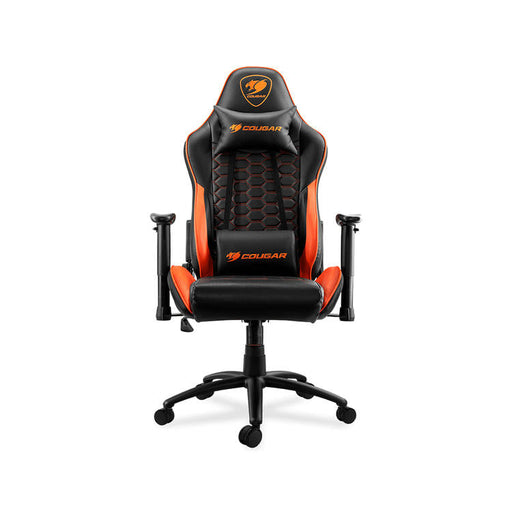 Cougar Outrider | Chaise de jeu - Inclinaison jusqu'à 180 degrés - Logo brodé - Orange-SONXPLUS La Sarre
