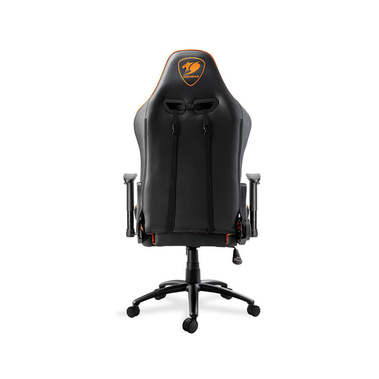 Cougar Outrider | Chaise de jeu - Inclinaison jusqu'à 180 degrés - Logo brodé - Orange-SONXPLUS La Sarre