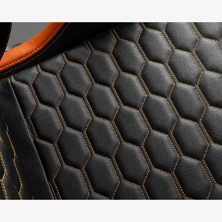Cougar Outrider | Chaise de jeu - Inclinaison jusqu'à 180 degrés - Logo brodé - Orange-SONXPLUS La Sarre