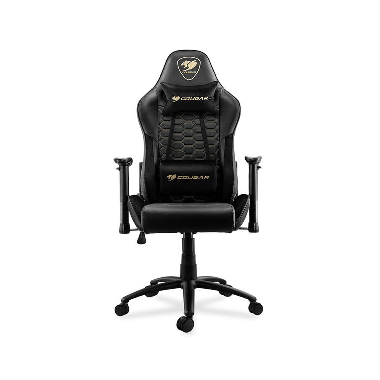 Cougar Outrider | Chaise de jeu - Inclinaison jusqu'à 180 degrés - Logo brodé - Royal-SONXPLUS La Sarre