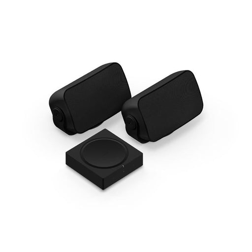 Sonos | Ensemble extérieur - Amp avec 2 Haut-parleurs Outdoor par Sonos et Sonance - Noir-SONXPLUS La Sarre