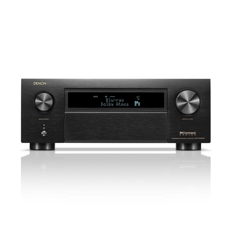 Denon AVRX6800H | Récepteur AV 11.4 canaux - Cinéma maison - 3D - 8K - HEOS - Noir-SONXPLUS La Sarre