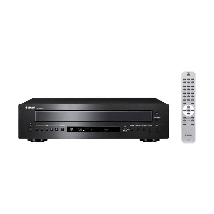Yamaha CD-C603 | Lecteur CD Multiple - 5 disques - Lecture USB - Pure Direct - Noir-SONXPLUS La Sarre