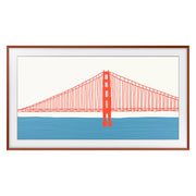 Samsung VG-SCFA55TRCZA | Contour pour téléviseur 55" The Frame - Rouge Brique-SONXPLUS La Sarre
