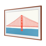 Samsung VG-SCFA65TRCZA | Contour pour téléviseur 65" The Frame - Rouge Brique-SONXPLUS La Sarre