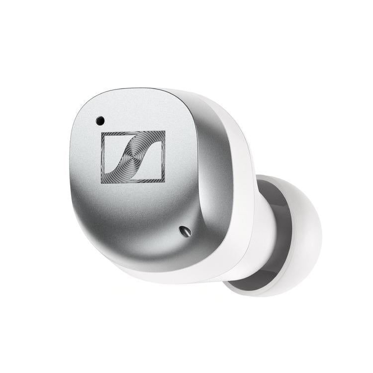 Sennheiser MOMENTUM True Wireless 4 | Écouteurs intra-auriculaires - Sans fil - Réduction adaptative du bruit - Blanc/Argent-SONXPLUS La Sarre