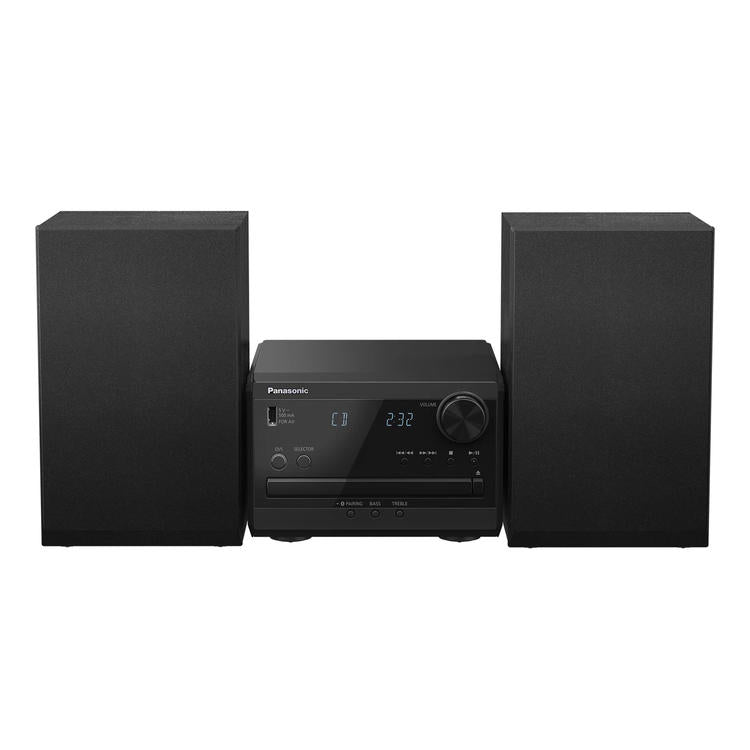 Panasonic SC-PM270K | Micro-Chaîne - Lecteur CD - Radio - Bluetooth - Noir-SONXPLUS La Sarre