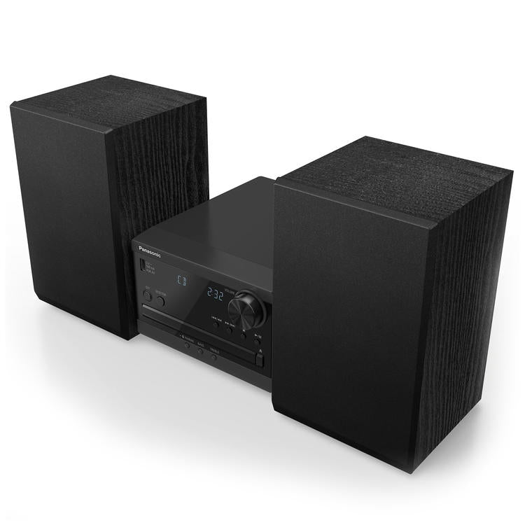 Panasonic SC-PM270K | Micro-Chaîne - Lecteur CD - Radio - Bluetooth - Noir-SONXPLUS La Sarre
