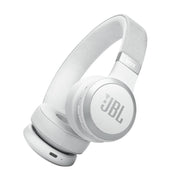 JBL Live 670NC | Écouteurs circum-auriculaires - Sans fil - Bluetooth - Blanc-SONXPLUS La Sarre
