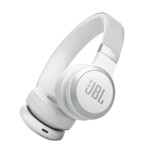 JBL Live 670NC | Écouteurs circum-auriculaires - Sans fil - Bluetooth - Blanc-SONXPLUS La Sarre