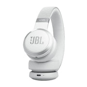 JBL Live 670NC | Écouteurs circum-auriculaires - Sans fil - Bluetooth - Blanc-SONXPLUS La Sarre