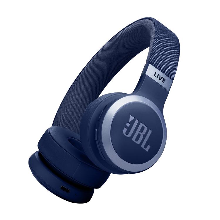 JBL Live 670NC | Écouteurs circum-auriculaires - Sans fil - Bluetooth - Bleu-SONXPLUS La Sarre