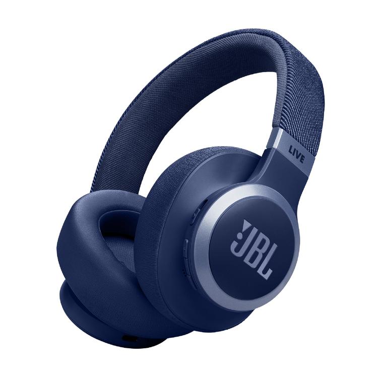JBL Live 770NC | Écouteurs circum-auriculaires - Sans fil - Bluetooth - Bleu-SONXPLUS La Sarre