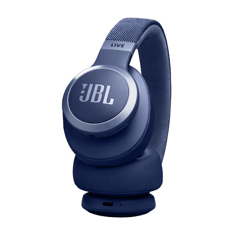 JBL Live 770NC | Écouteurs circum-auriculaires - Sans fil - Bluetooth - Bleu-SONXPLUS La Sarre