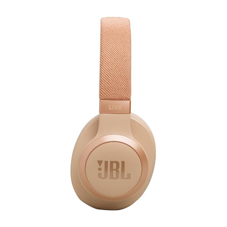 JBL Live 770NC | Écouteurs circum-auriculaires - Sans fil - Bluetooth - Sable-SONXPLUS La Sarre