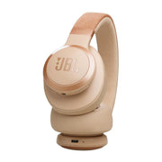 JBL Live 770NC | Écouteurs circum-auriculaires - Sans fil - Bluetooth - Sable-SONXPLUS La Sarre