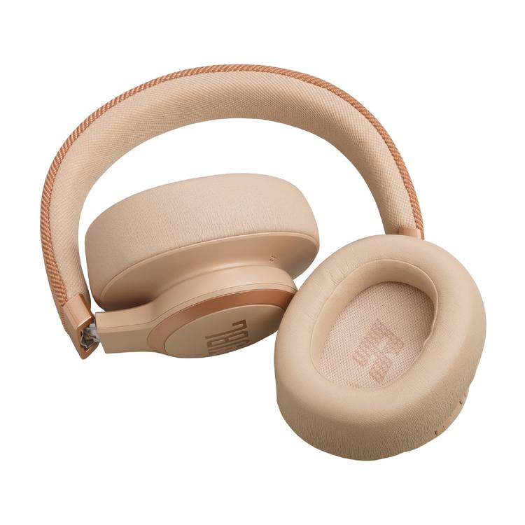 JBL Live 770NC | Écouteurs circum-auriculaires - Sans fil - Bluetooth - Sable-SONXPLUS La Sarre