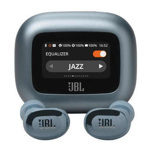 JBL Live Buds 3 | Écouteurs intra-auriculaires - Écran tactile LED 1,45" - Bluetooth - Bleu-SONXPLUS La Sarre