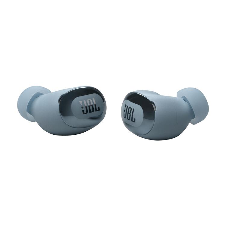 JBL Live Buds 3 | Écouteurs intra-auriculaires - Écran tactile LED 1,45" - Bluetooth - Bleu-SONXPLUS La Sarre