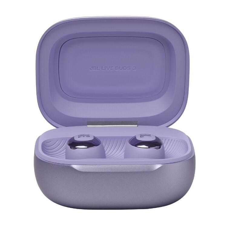 JBL Live Buds 3 | Écouteurs intra-auriculaires - Écran tactile LED 1,45" - Bluetooth - Mauve-SONXPLUS La Sarre
